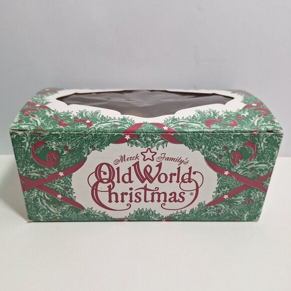 Ebenezer Scrooge Ghost Of Christmas Yet To Come Ornament Old World Blown Glass - Picture 15 of 16